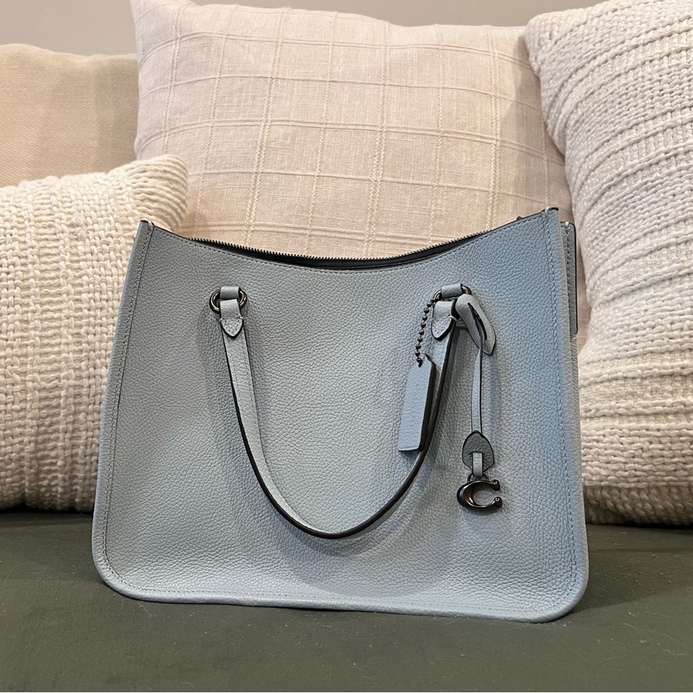 Coach Tyler Carryall Powder Blue Bag